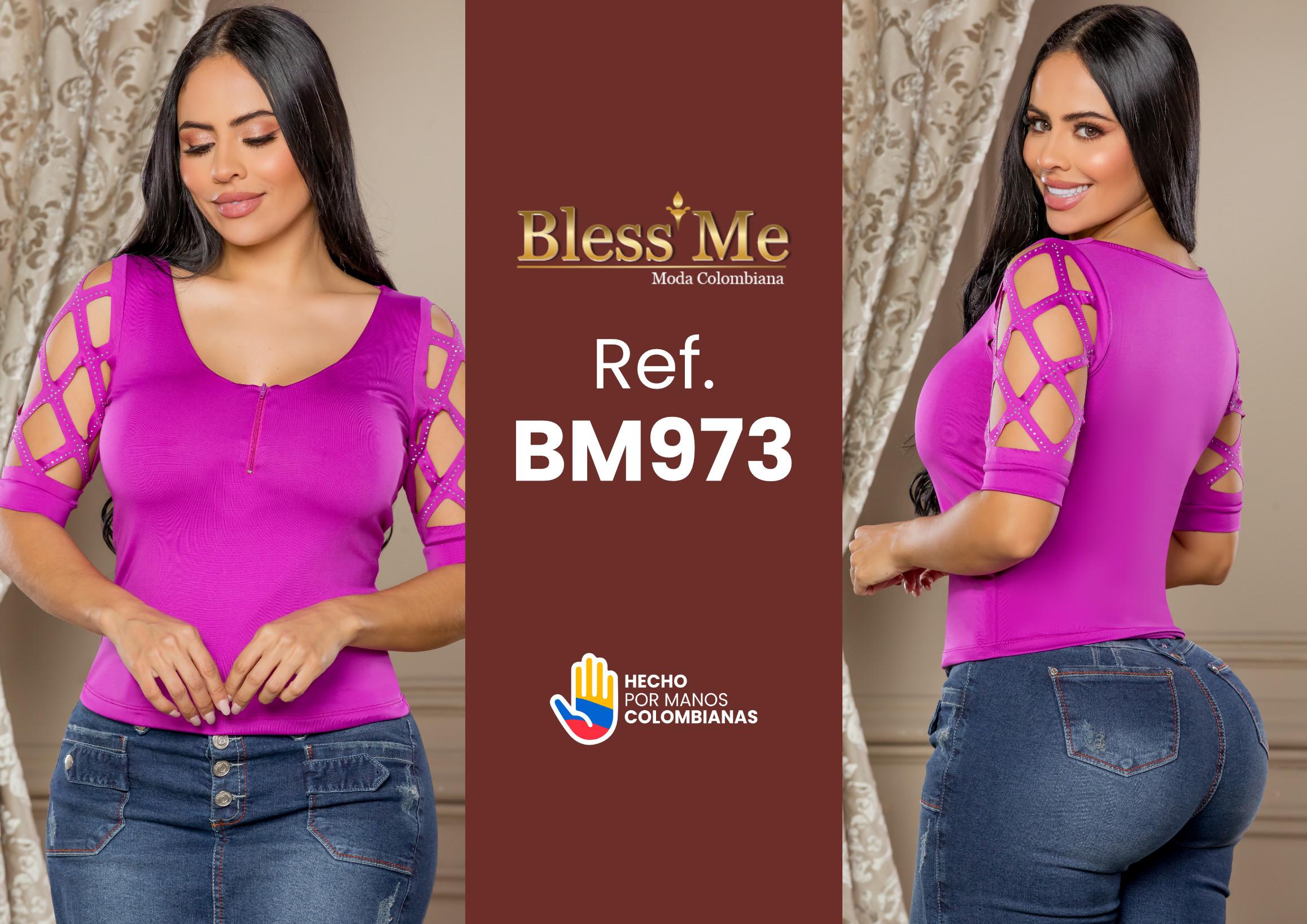 Blusa boutique con mangas estilo moderno