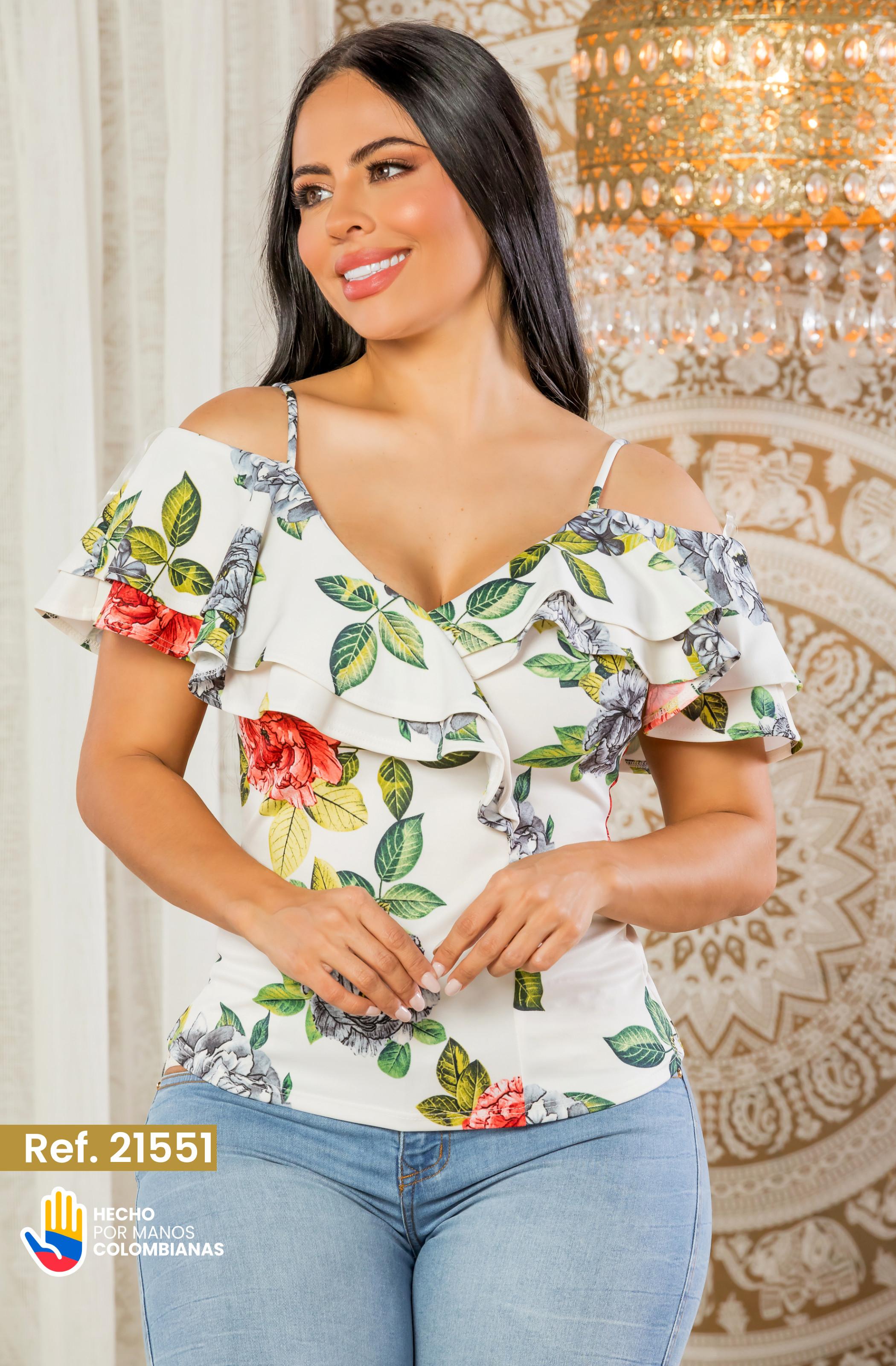 Hermosa Blusa Americana Con Diseño unico y exclusivo 